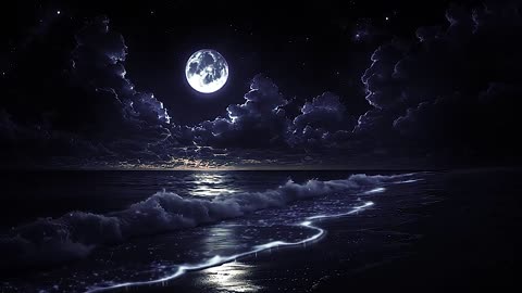 Soft Continuous Sound of the Ocean Surf | White Noise for Deep Relaxation, Meditation and Sleep