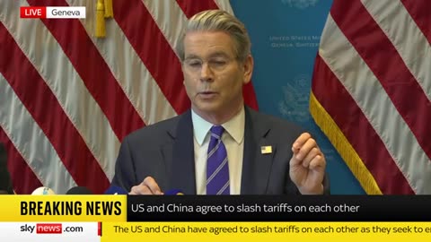Scott Bessent, Jamieson Greer Speak On US-China Trade Talks