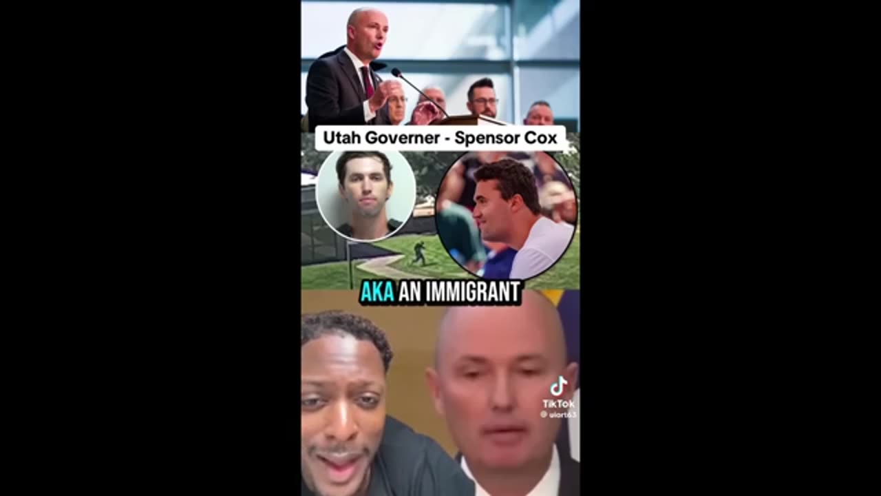Utah Governor Said The Quiet Part Out Loud. H e Wished Blacks Pew Pewd Charlie Kirk