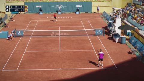AO Tennis PS4 Clay Gameplay