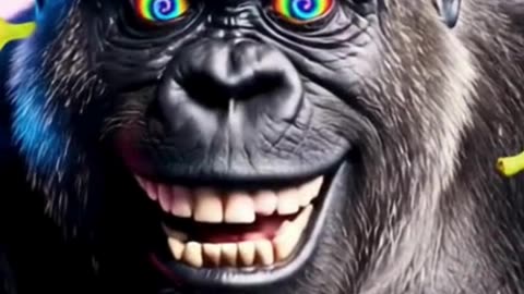 Brain Rot Gorilla Hypnotizes You “Gimme Your Money!” 4K Comedy Short