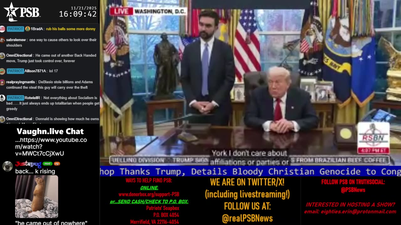 Patriots' Soapbox NEWS - LIVE 24/7!