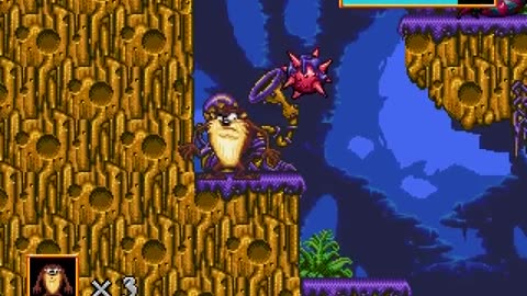 Mega Drive longplay - Taz in Escape from Mars YouTubeHD