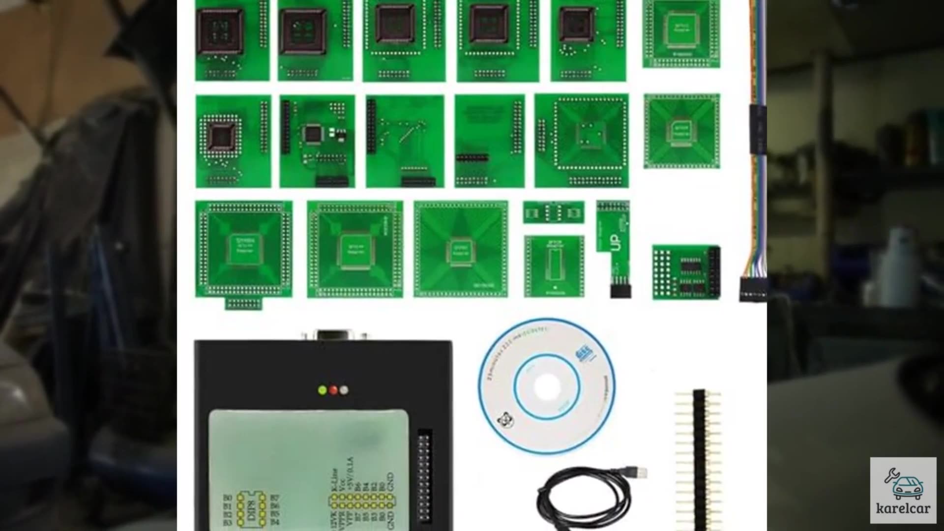 DIIOOMIEEU V5.55 XPROG Metal Box Programmer Chip Tuning Tool Full Adapters Profe