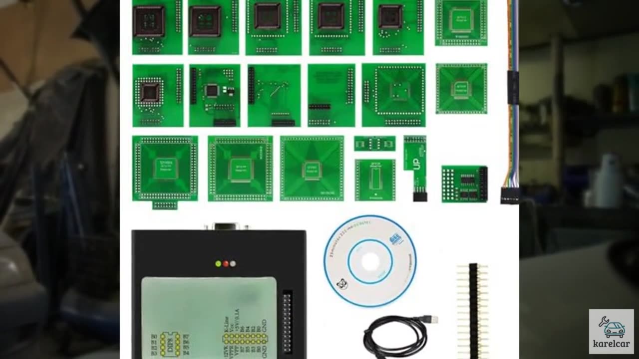 DIIOOMIEEU V5.55 XPROG Metal Box Programmer Chip Tuning Tool Full Adapters Profe