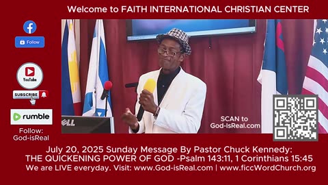 July 20, 2025 | FICC Sunday