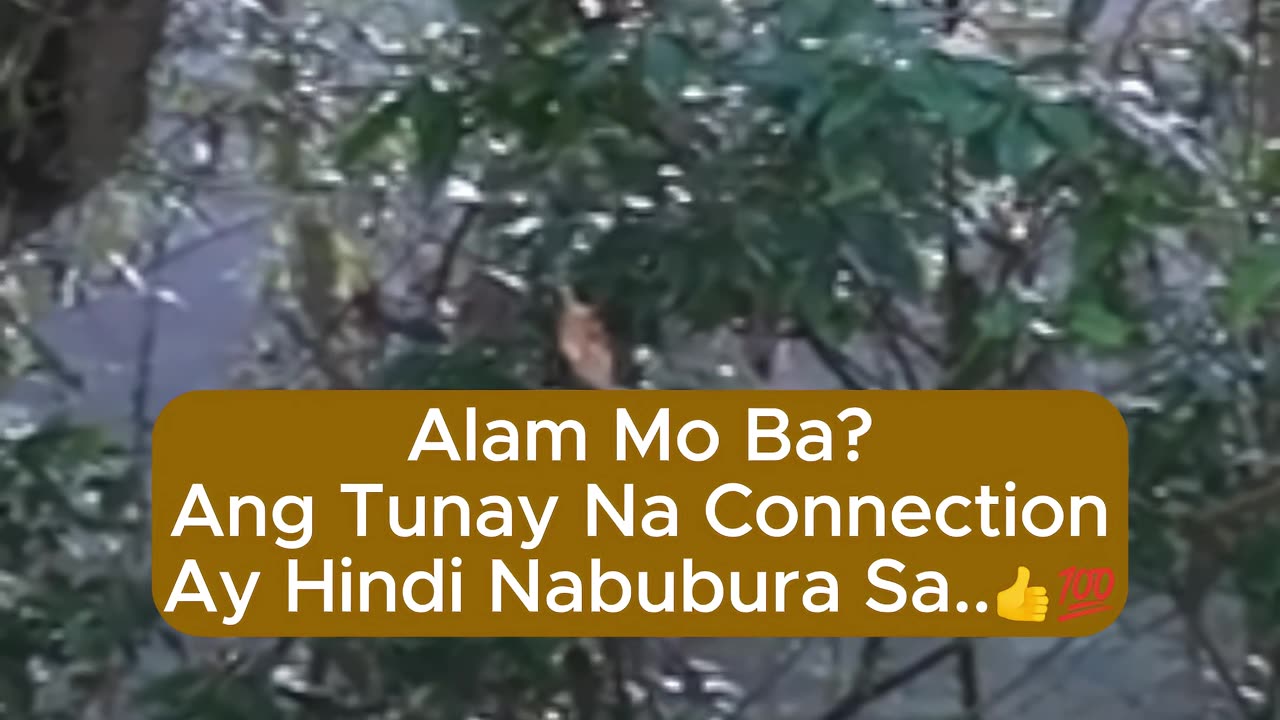 Ang Tunay Na Connection Hindi Nabubura