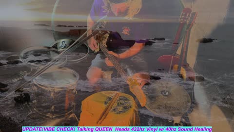 UPDATE! VIBE CHECK! Talking QUEEN Heads 432hz Vinyl w/ Schumman Resonance & Gamma 40hz Sound Healing
