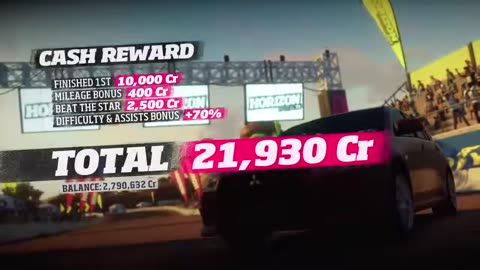 Forza Horizon, Career 212, Festival Race Edifice Carson Challenge, 212.127 (2nd)