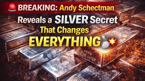 ⚠️ SILVER SHOCK: Andy Schectman Exposes What the Market Hid for Years 🥈