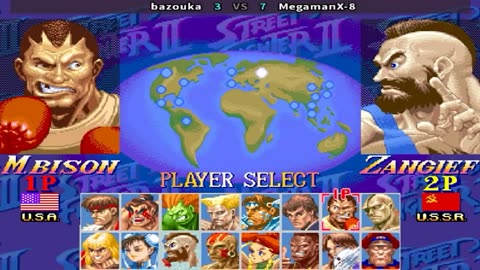 bazouka vs MegamanX-8