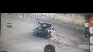 Expensive Russian RC Weapons Platform Only Manages a Few Shots Before Being Destroyed