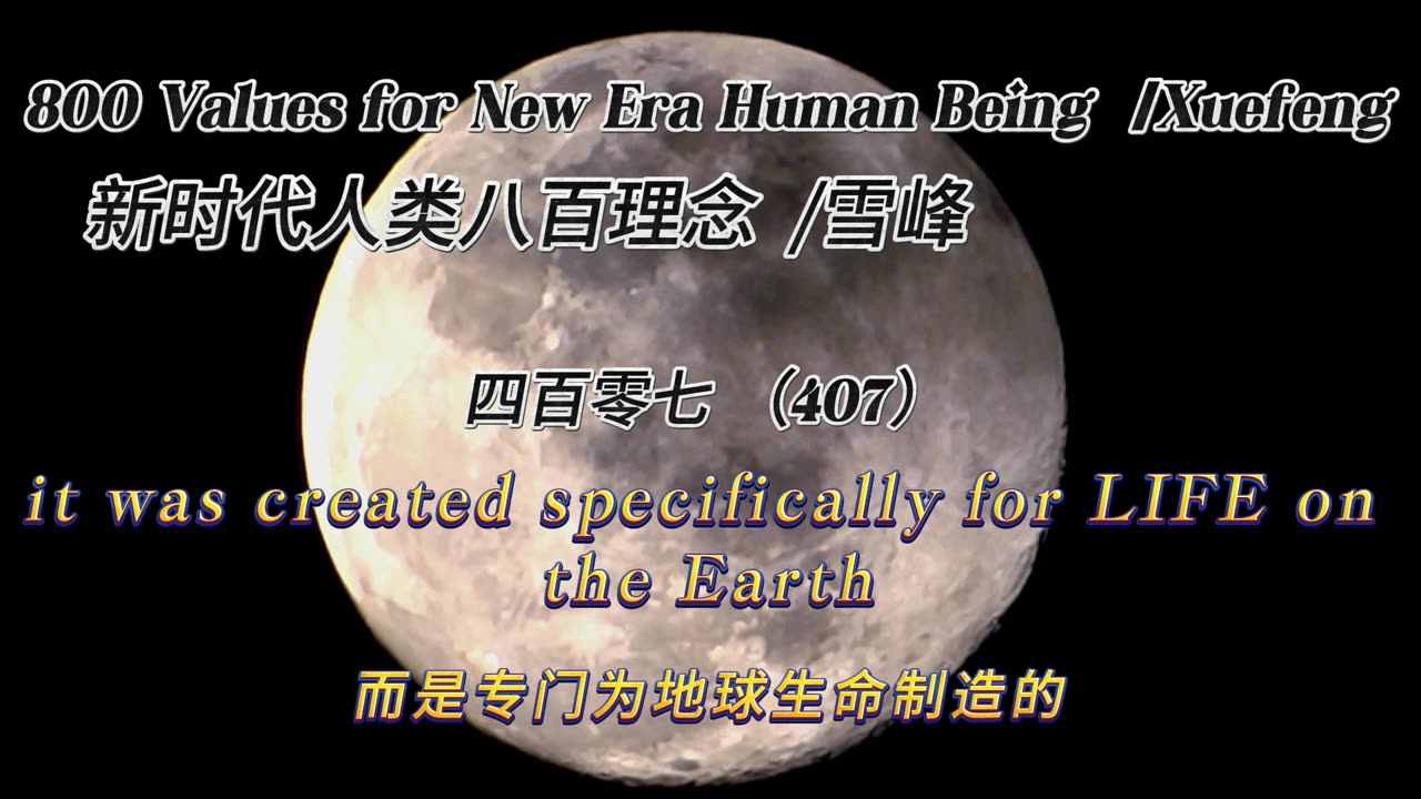 800 Values for New Era Human Being（407）