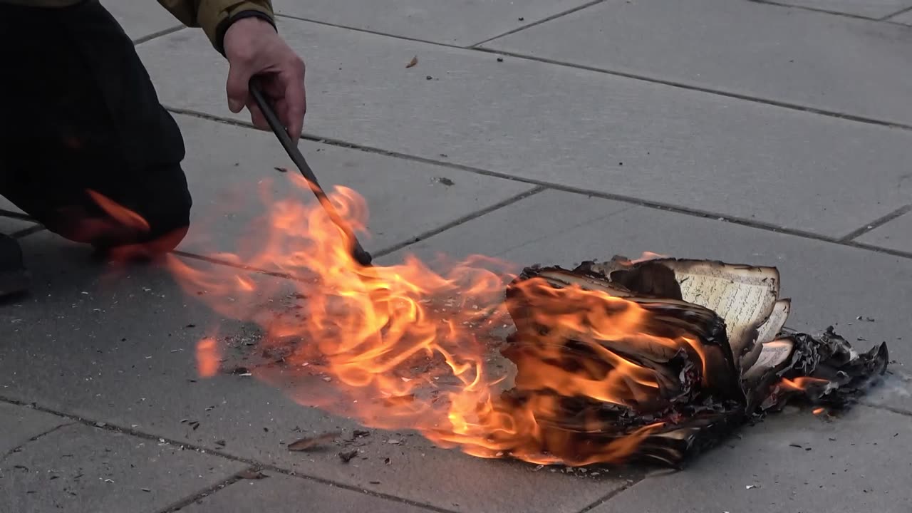 Koranbrenning Trondheim 31.5.25