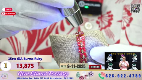 Tiem Vang Gem Stones Factory 9-11-2025 | STAR RUBY | GIA GEMSTONES #welivecali #gemstonesfactory