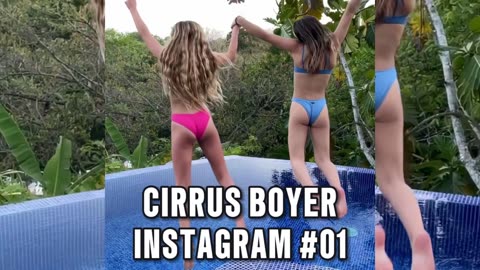Beautiful Girls Cirrus Boyer 💕 Instagram Collection #01 2K HD
