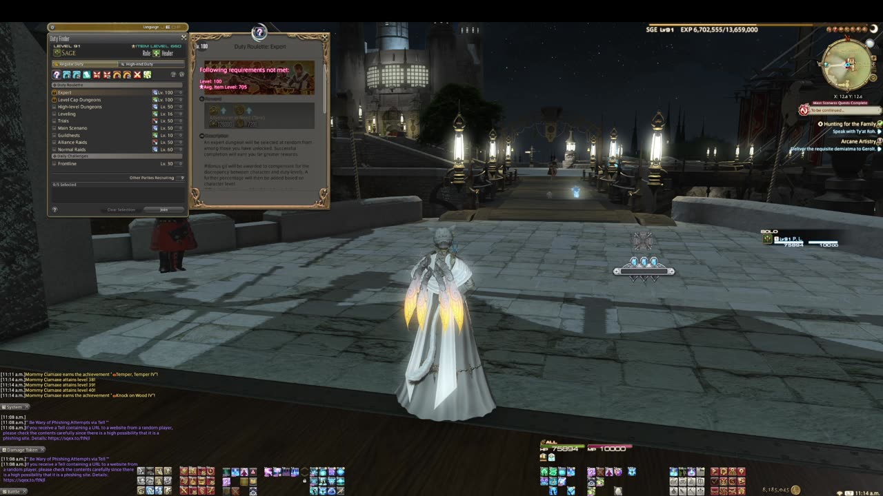 Roulettes | Leveling Sage 91-96 | All Classes 100 Achievement