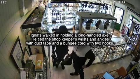Masked men tie up young shopkeeper in shocking £50k robbery