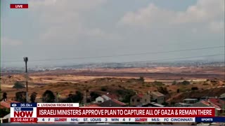 Israel approves plan to seize full control of Gaza