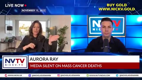 Aurora Ray Discusses Media Silent On Mass Cancer Deaths with Nicholas Veniamin_part6
