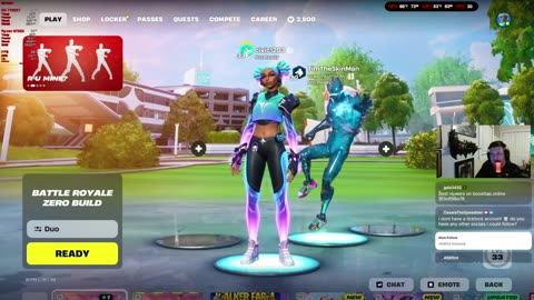 Fortnite With the Wifey! | Road To 100 Followers! | Gaming Livestream | Let's Get Ready to Rumbleee!