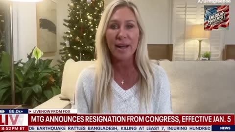 Breaking MTG is Resigning From Congress