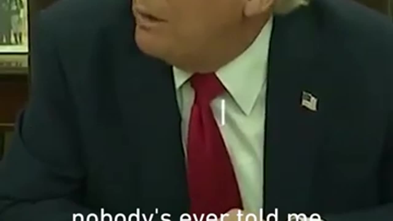 Trump Corrects his pronuncitation of qatar while announcing foreign state visits