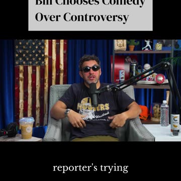 Bill Burr Shuts Down Reporter #comedy #reels