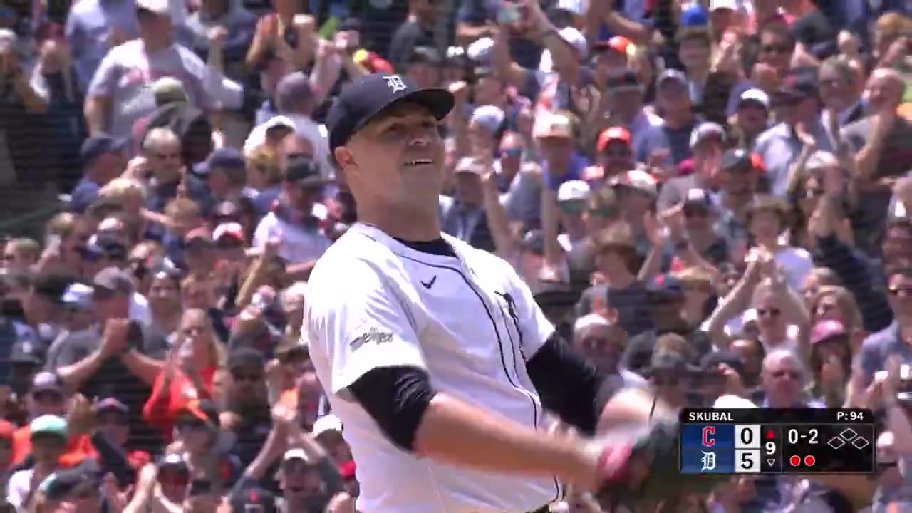 Tarik Skubal lanzó una joya pocas veces vista en MLB