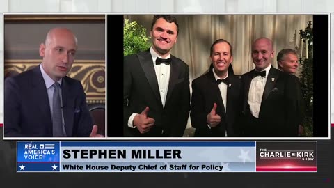 Stephen Miller about Charlie Kirk