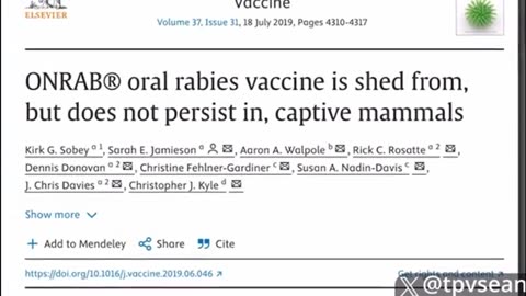 Rabies agenda ..