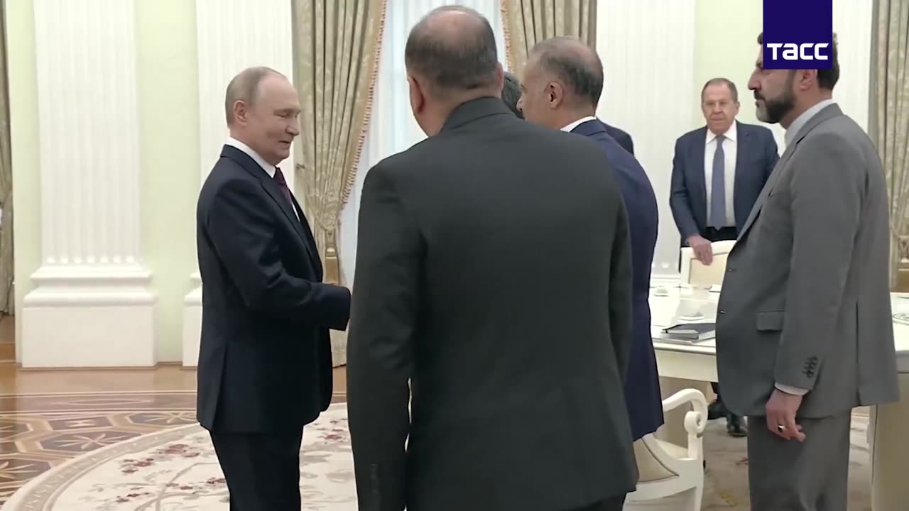 Putin meets Iranian Foreign Minister Araqchi in Moscow.