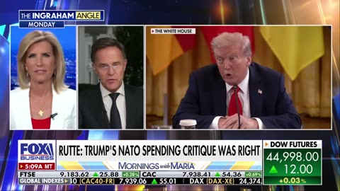 The secretary general of NATO acknowledges that Trump was correct: "He has achieved success."