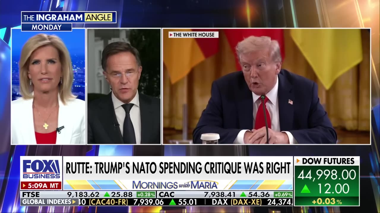The secretary general of NATO acknowledges that Trump was correct: "He has achieved success."