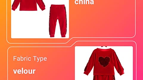 Guangzhou Boutique Fashion Cotton Velour Kids Girls Clothing 1 S