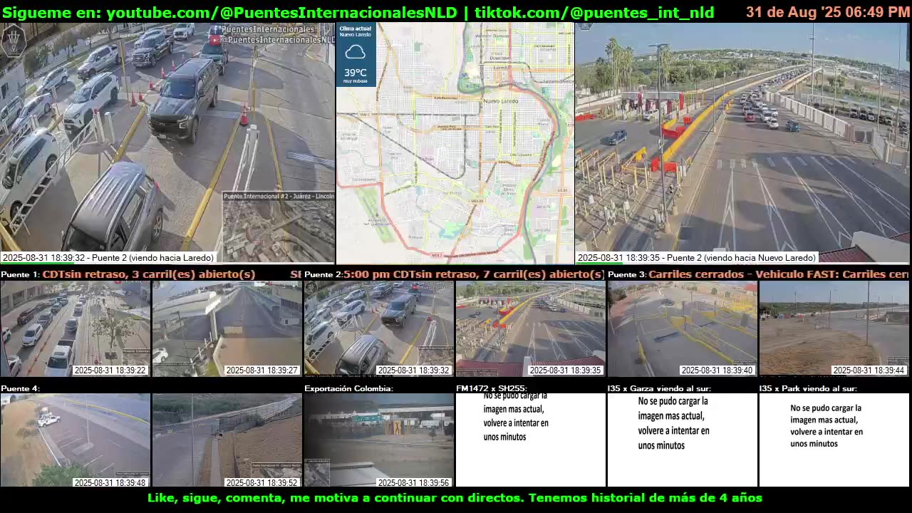 Puentes Internacionales NLD (Youtube / TikTok)