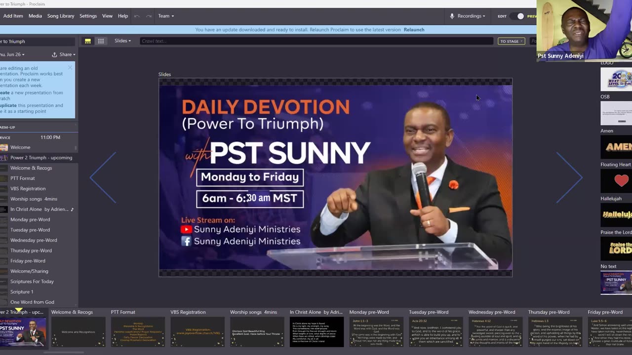 Power To Triumph || July 22, 2025 || The Circumstance Refused To Change