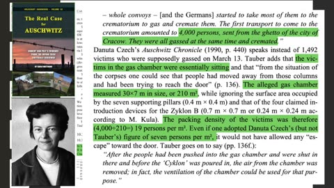 HOLOCAUST NARRATIVE 5: AUSCHWITZ-BIRKENAU -- NO GAS CHAMBERS (Scripture & Tradition | Father Mawdsley | 2024-10-16)