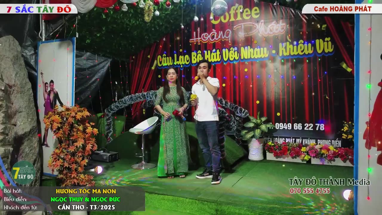HƯƠNG TÓC MẠ NON - Ngọc Thuý & Ngọc Đức _ 7 Sắc Tây Đô