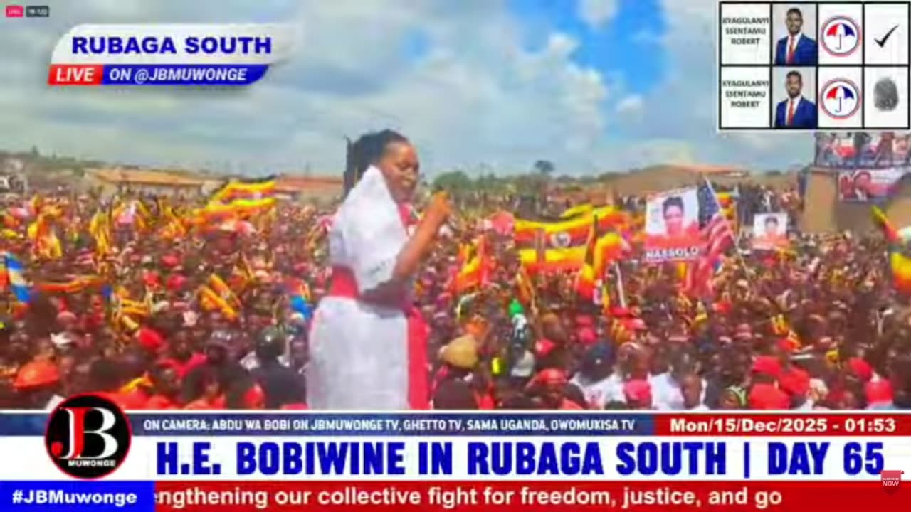 Bobi Wine Heads to Rubaga South & Rubaga North
