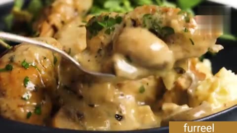 Chicken fricassee - quick French chicken stew 🥰😍