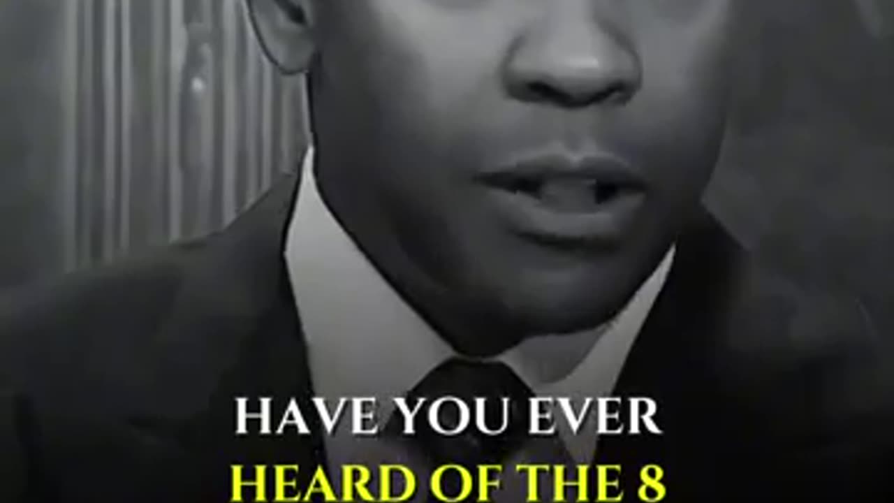 Have You Ever Heard Of The 8+8+8 Rule #denzelwashingtonquotes #motivation