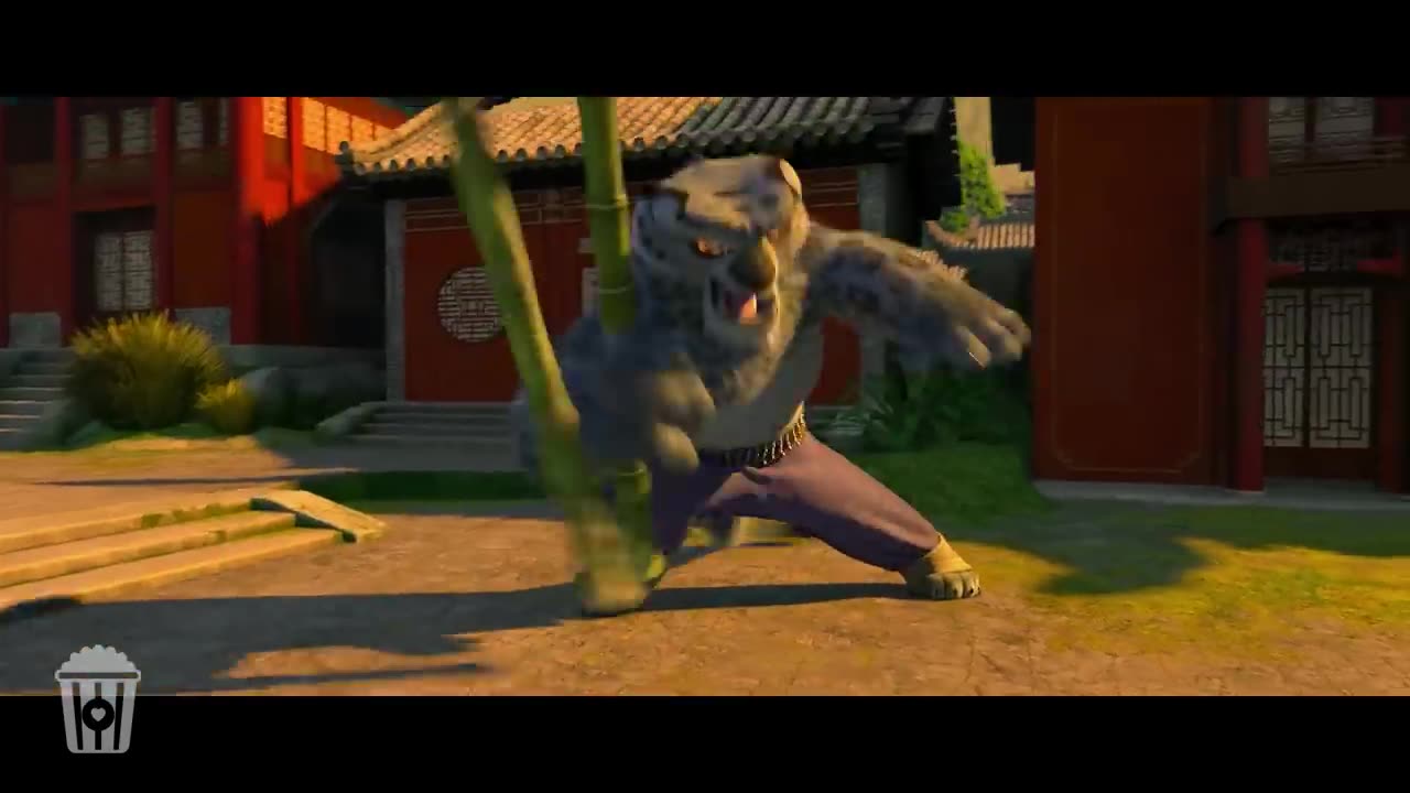 Po Vs Tai Lung Final Battle | Kung Fu Panda