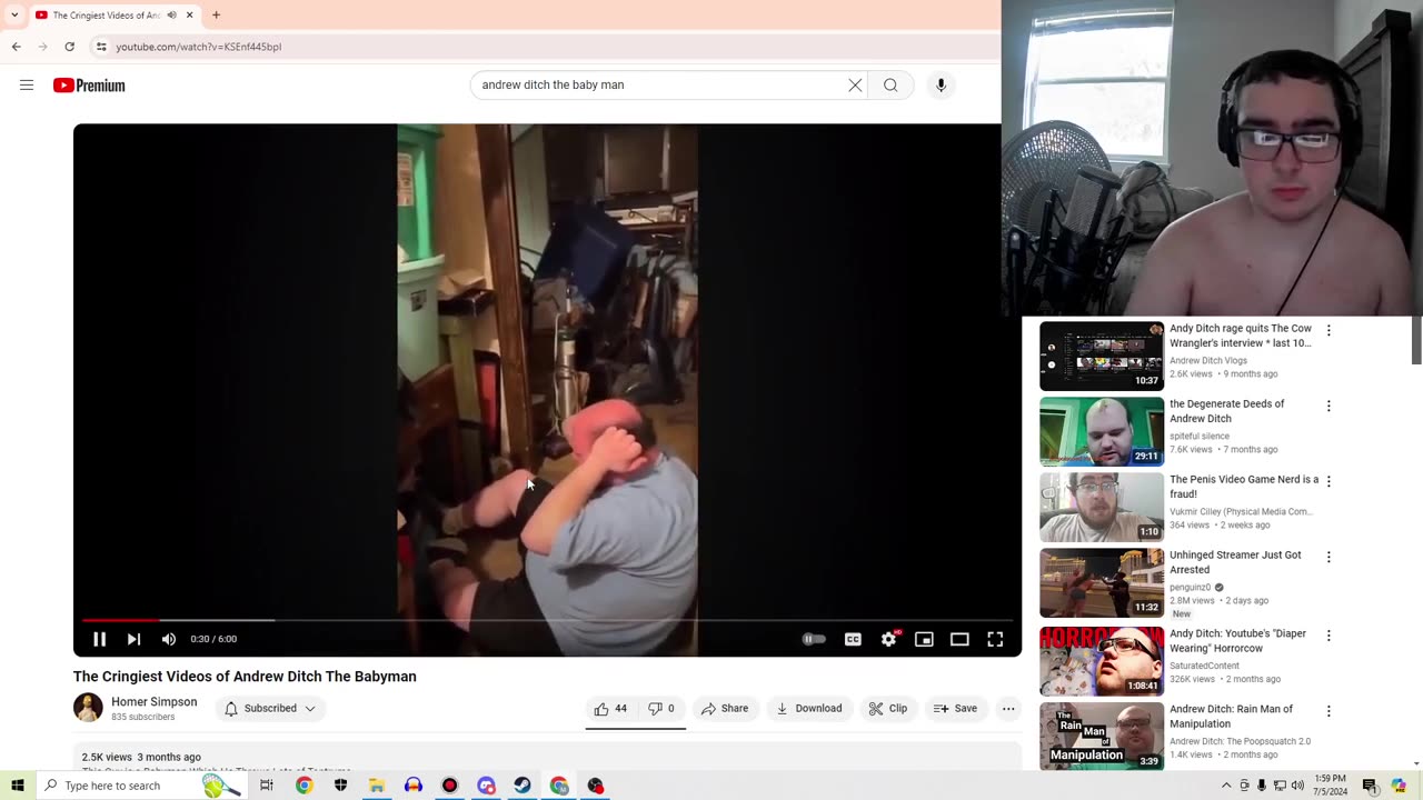 Andrew Ditch The Baby Man (Rant And Review)