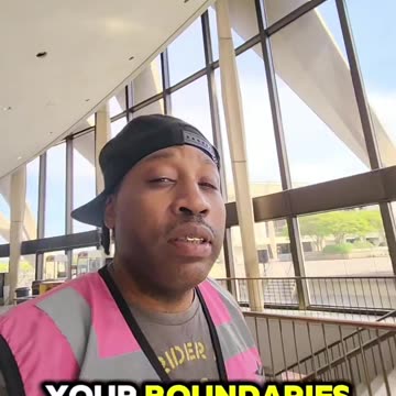 YOU GOTTA STAND ON YOUR BOUNDARIES