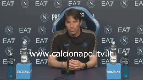 Conte: “Ho sentito pressione, qualsiasi cosa o acquisto s’è detto ‘per Conte’, ma è per il Napoli!”