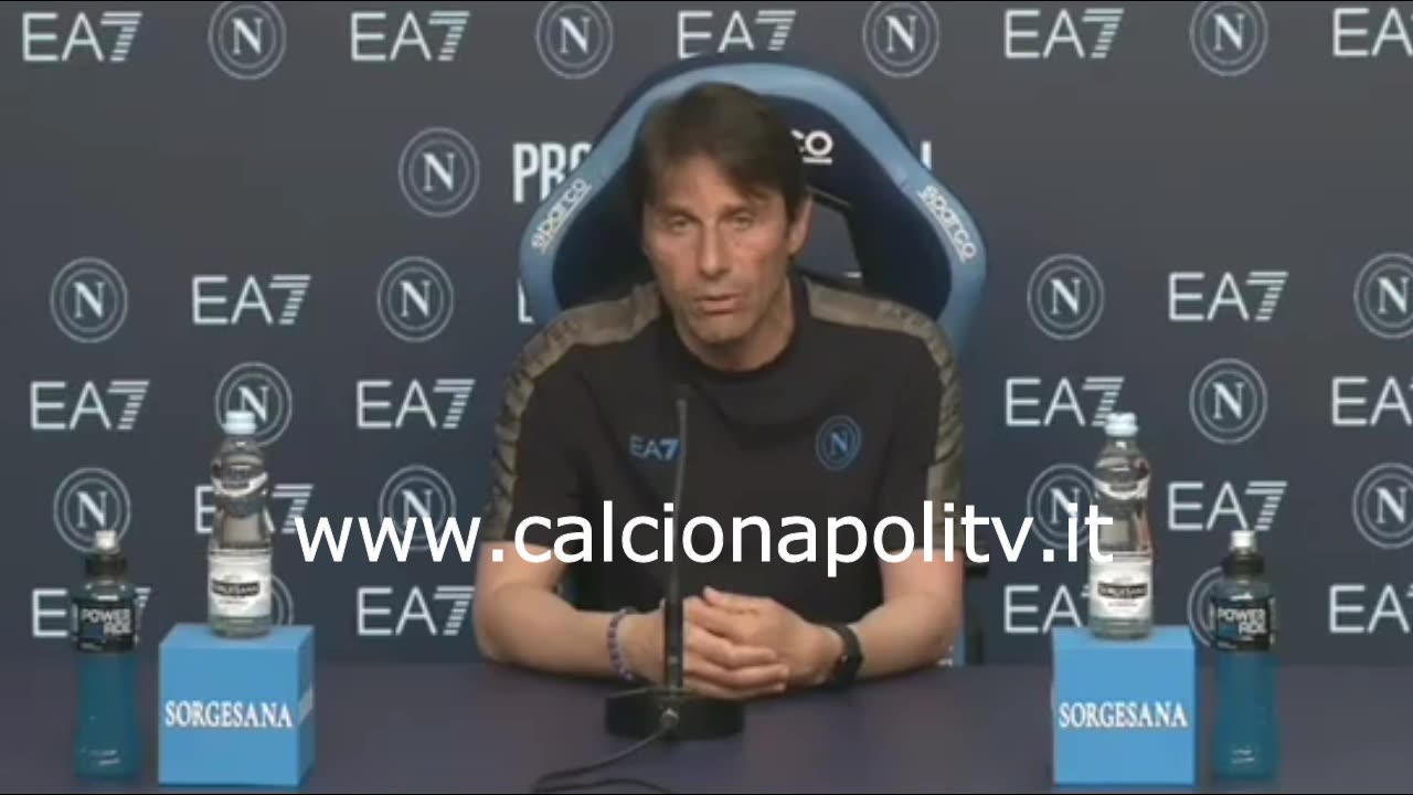 Conte: “Ho sentito pressione, qualsiasi cosa o acquisto s’è detto ‘per Conte’, ma è per il Napoli!”