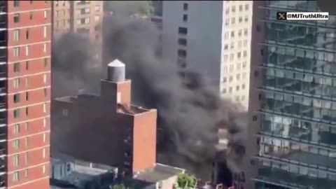 Explosion and Fire on Manhattan’s Upper East Side, NYC