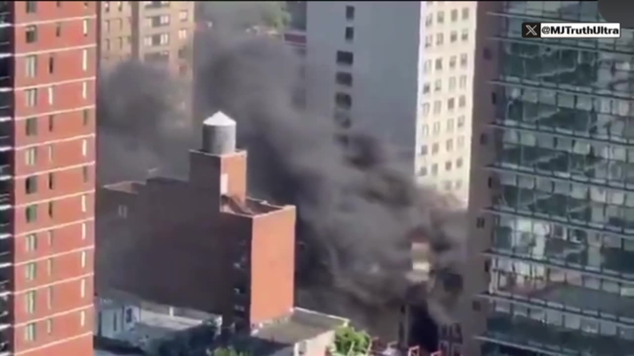 Explosion and Fire on Manhattan’s Upper East Side, NYC