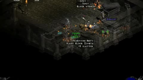 Diablo II: LoD (Coop, + Vyktory, 8-players mode / režim 8 hráčů) Walkthrough/Videonávod #25 [CZ/EN]